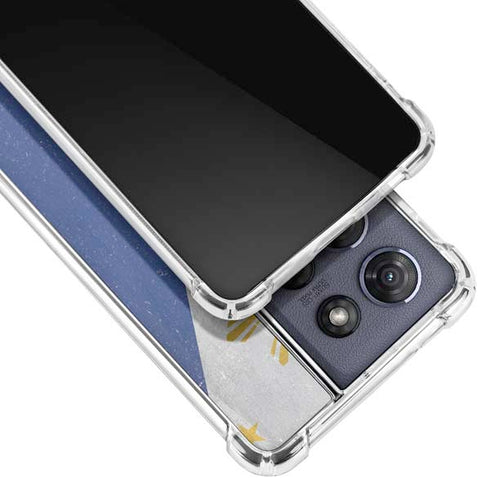 Philippines Flag Distressed Moto G Play 5G (2025) Clear Case